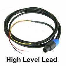 0.5M to 20M Speakon High Level Lead For REL, and BK  Subwoofers