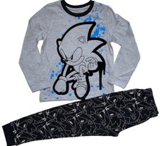 new boys 1pr Sonic the hedgehog pyjamas.5-6 or 6-7yrs.