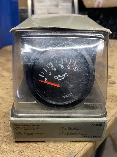 52mm vdo oil pressure gauge - 52mm,