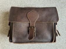 Grafea Brown Leather Photo Bag