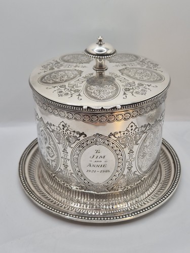 Antique ornate silver plated - ornate,