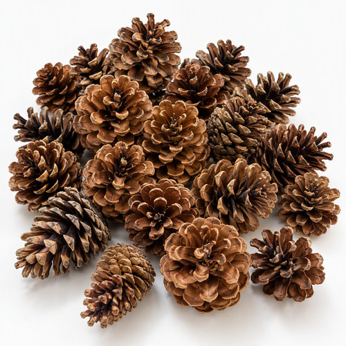 Natural pine cones fresh - 50,