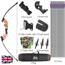 50" 40lbs Archery Straight Bow