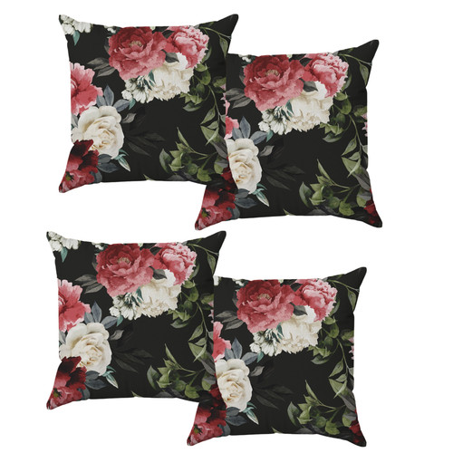 Geometric print cushion - cushion, covers
