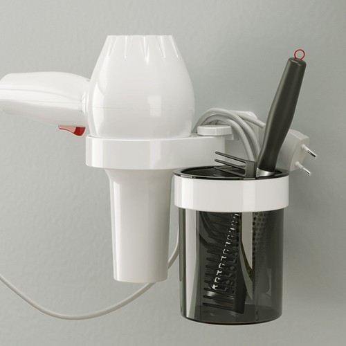 Hair dryer wall mount - hair,