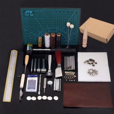 62Pcs Leather Craft Tools Kit