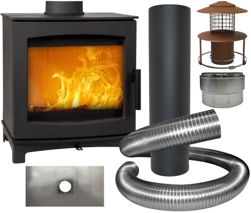 Lrg tinderbox 5kw woodburner - tinderbox,