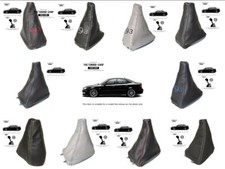 For Saab 9-3 2003+ Gear Stick Gaiter Leather + Multicolored Design & Embroidery