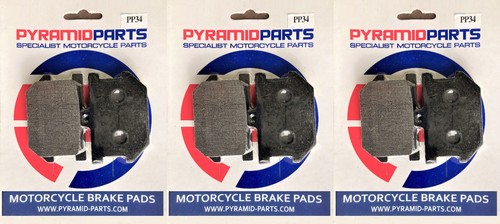Front rear brake pads - &, (3