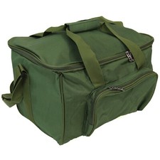 Carp Coarse Fishing Tackle Bag Pike Fish Bait Green Carryall Holdall Carry Strap
