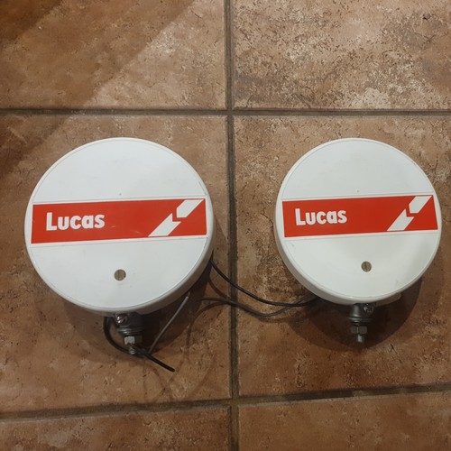 Lucas halogen fog lamp pair - fog,