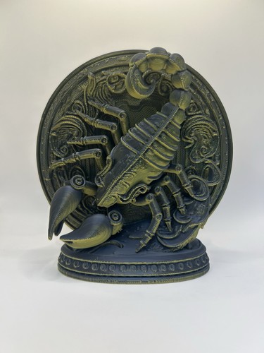 Scorpio zodiac sculpture - zodiac, ♏