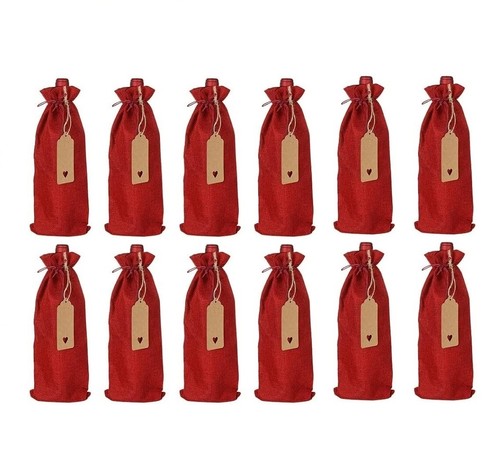 12pcs wine bottle bags - 12pcs, with
