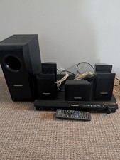 Panasonic DVD Home Theater Sound System Player Speakers - Sub And Remote 