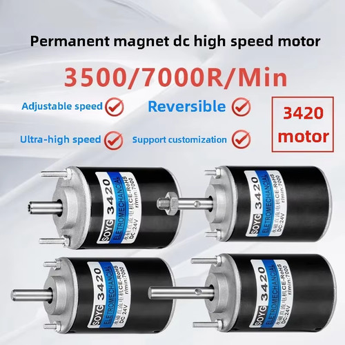 3420 12v 3500rpm permanent - 12v,