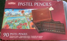 Derwent Wooden Box of 90