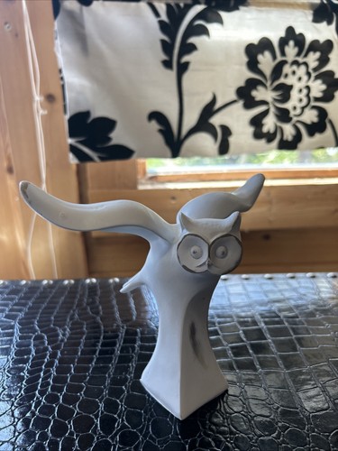 White wood flying owl - wood,