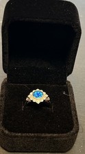 925 opal ring Size I