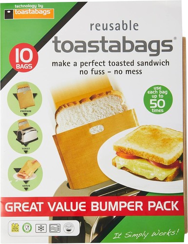 Pack gold toast bags for - 10,