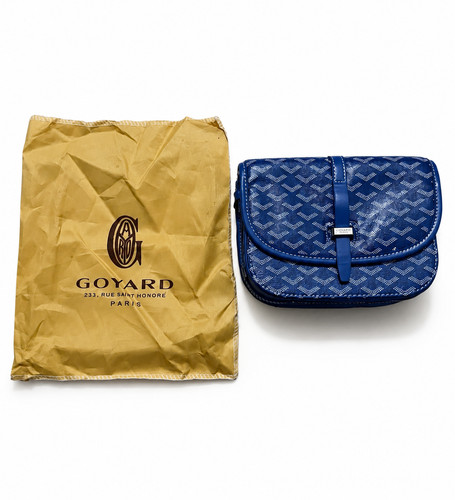 Goyard belvédère blue brand - blue,