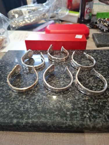 Set silver plated napkin - set, 6