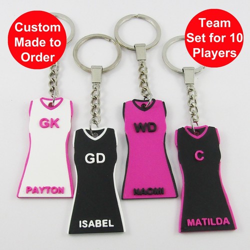 Set personalised netball - set, 10