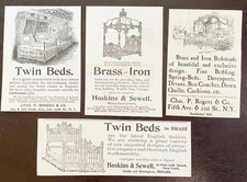 Antique BRASS & IRON BEDS