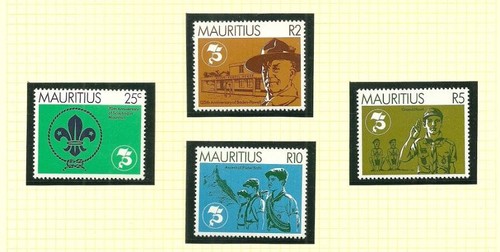 Mauritius sg635 638 75th anniv - mauritius,