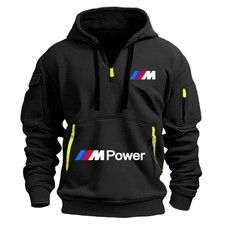 BMW M Power Hoodie Men Women Oversized Pullover Streetwear Sweatshirt
