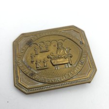 Uppingham School O.T.C Belt Buckle Gilt Vintage/ Antique 