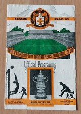 Wolves - Wolverhampton Wanderers Res v Barnsley Res 1949-50