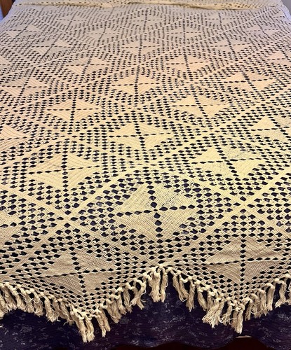 Vintage hand crocheted - hand,