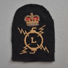 Royal Navy, Electrical Mechanician 2nd or 3rd Class, 1950's Trade Badge/Patch