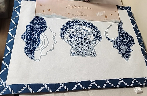 Nwt coastal placemats sea - nwt,