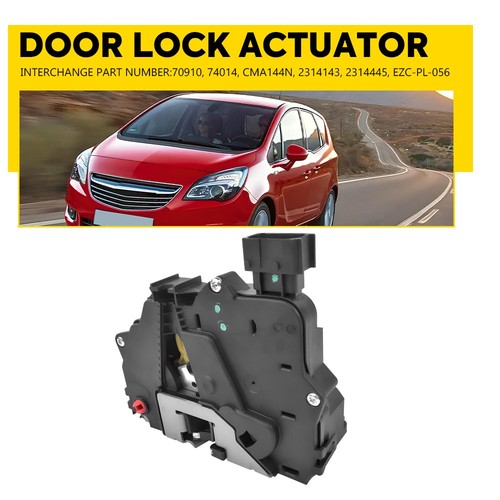 Left rear door - lock, mechanism