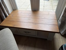 Next Coffee Table Solid Oak