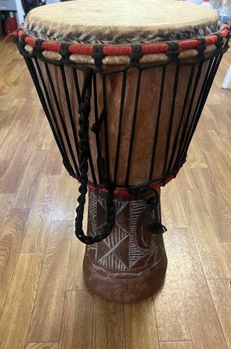 Djembe bongo hand carved - bongo,