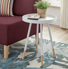 Round Bentwood Top Tray End