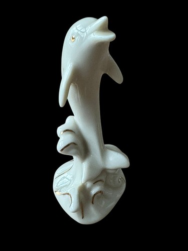 Lenox dolphin statue figurine - lenox, statue/figurine
