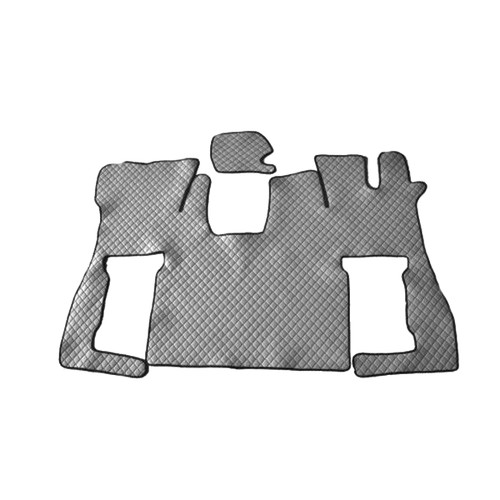 Set grey eco - eco-leather, floor