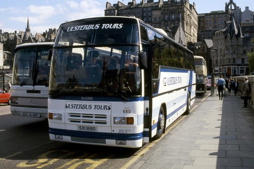 Ulsterbus 680 edinburgh 1991 - ulsterbus,