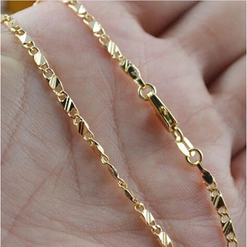 18k gold color - gold, necklace