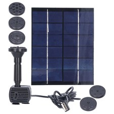 Hot 2W Solar Fountain With Panel Water Pump Solar Panel Kit For Outdoor