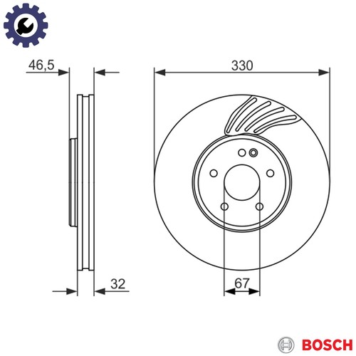 Brake disc 986 - brake,