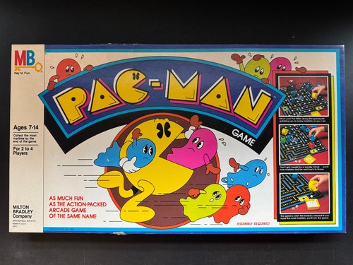 Vintage 1980 pac man board - pac-man,