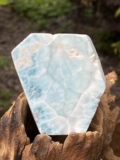 Large Larimar Slice Slab