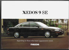 Mazda Xedos 9 2.5i V6 SE 1994-1995 UK Market Single Sheet Sales Brochure