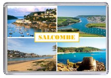 Salcombe Devon Fridge Magnet 