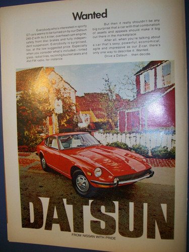 1970 datsun 240 240z - 1970,