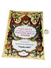Theatre Brochure Curtain Up Theatre Royal Souvenir Programme Rare Musical ra